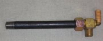 3/8 male pipe x 3/8 x 6" long extension