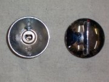 Large diameter Chrome Knob