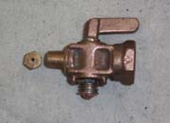 Gas valve  1/8 " burner  3/8 Female inlet